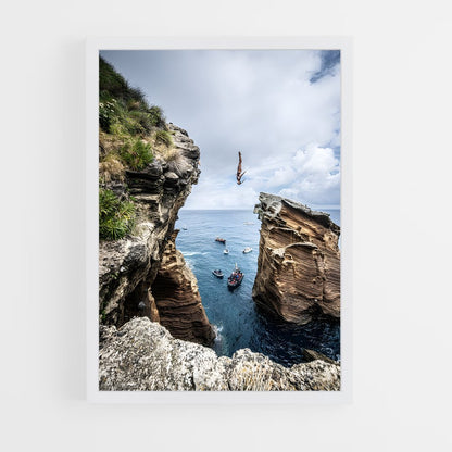 ap-cliff diving world series-2 cadre Blanc