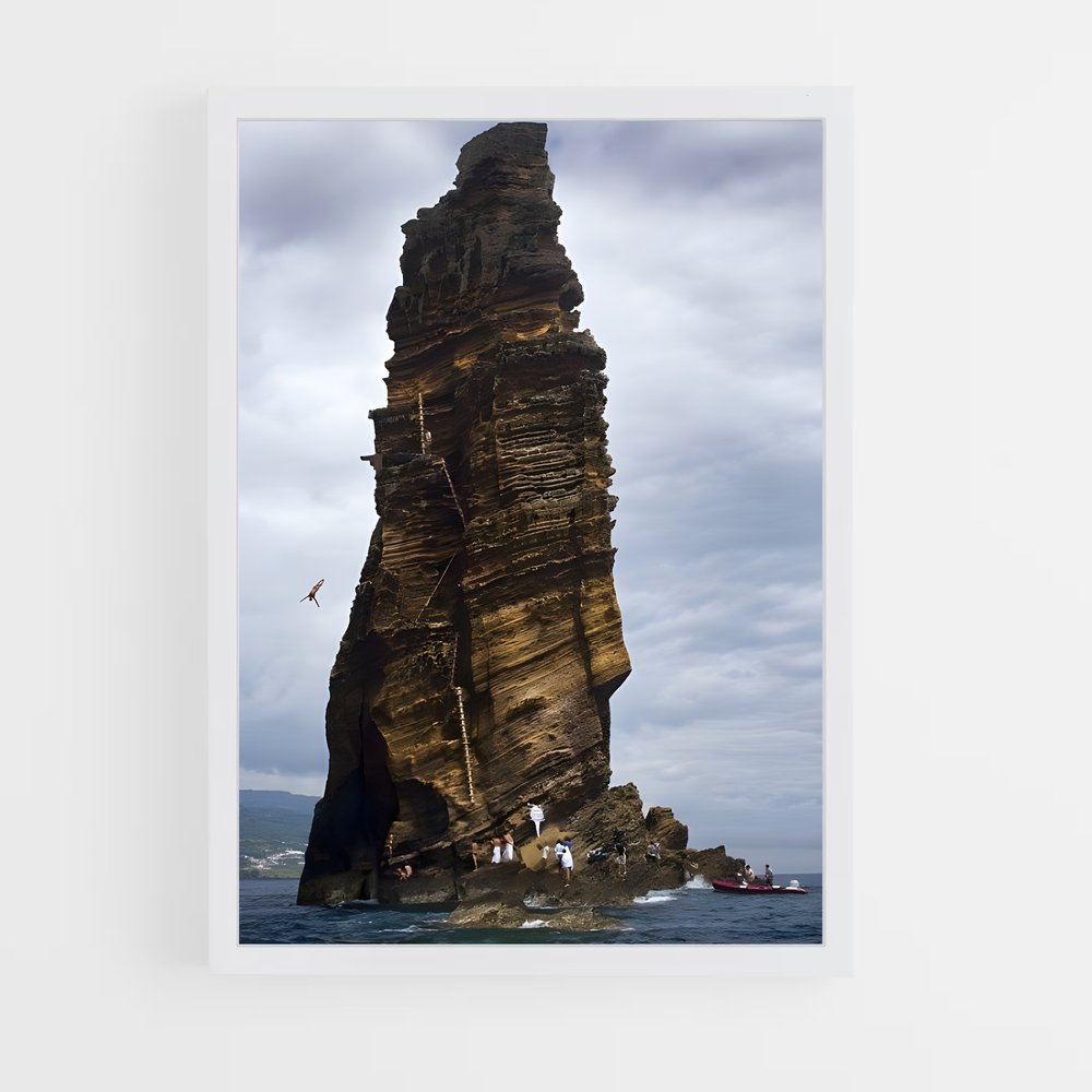 ap-cliff diving world series-3 cadre Blanc
