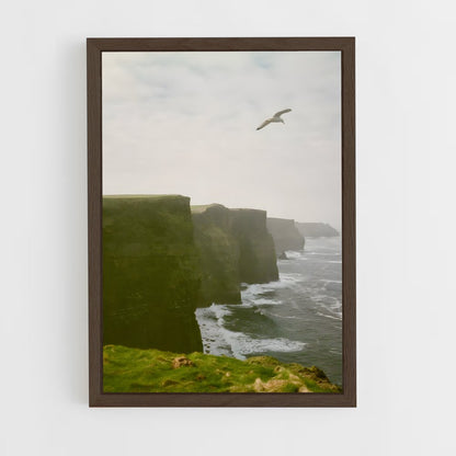 ap-cliffs of moher-2 cadre Bois foncé