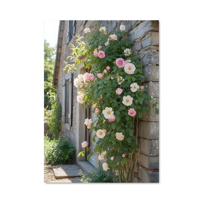 Poster Rose Écarlate