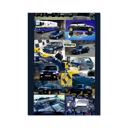 Poster Vrombissement des Moteurs