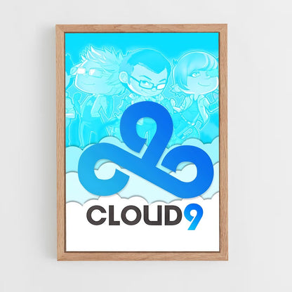 ap-cloud9-7 cadre Bois clair