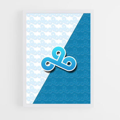 ap-cloud9-8 cadre Blanc
