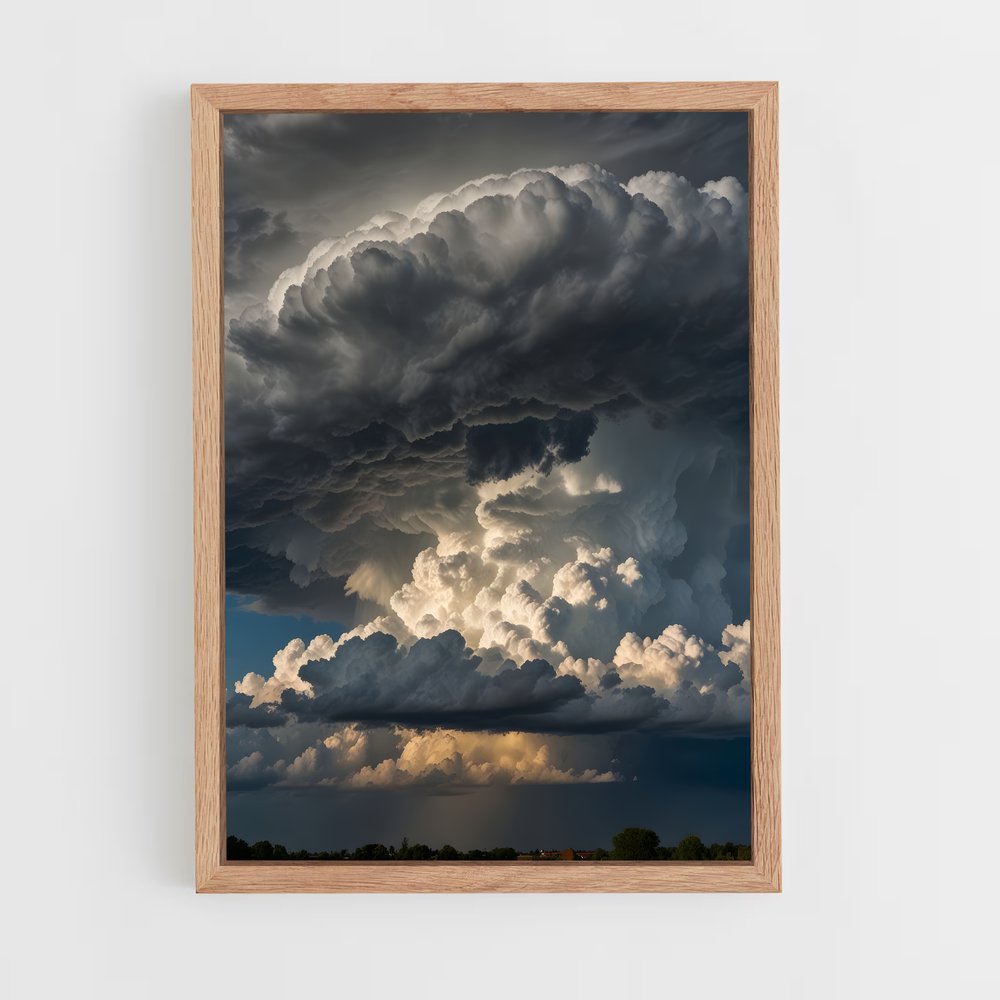 ap-cloud formation-5 cadre Bois clair