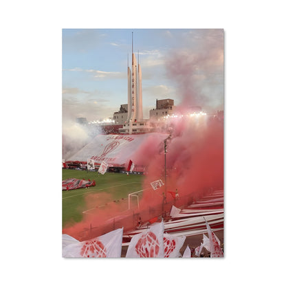 Poster Tempête Rouge