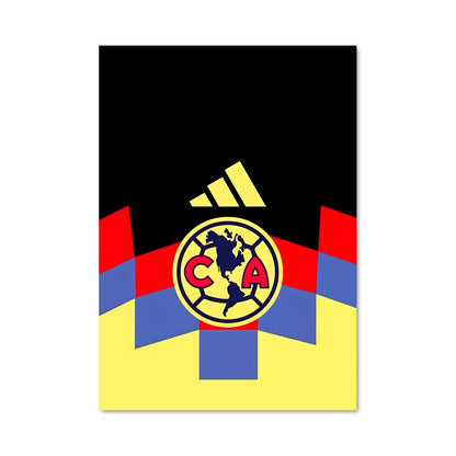 Poster Colombie Football