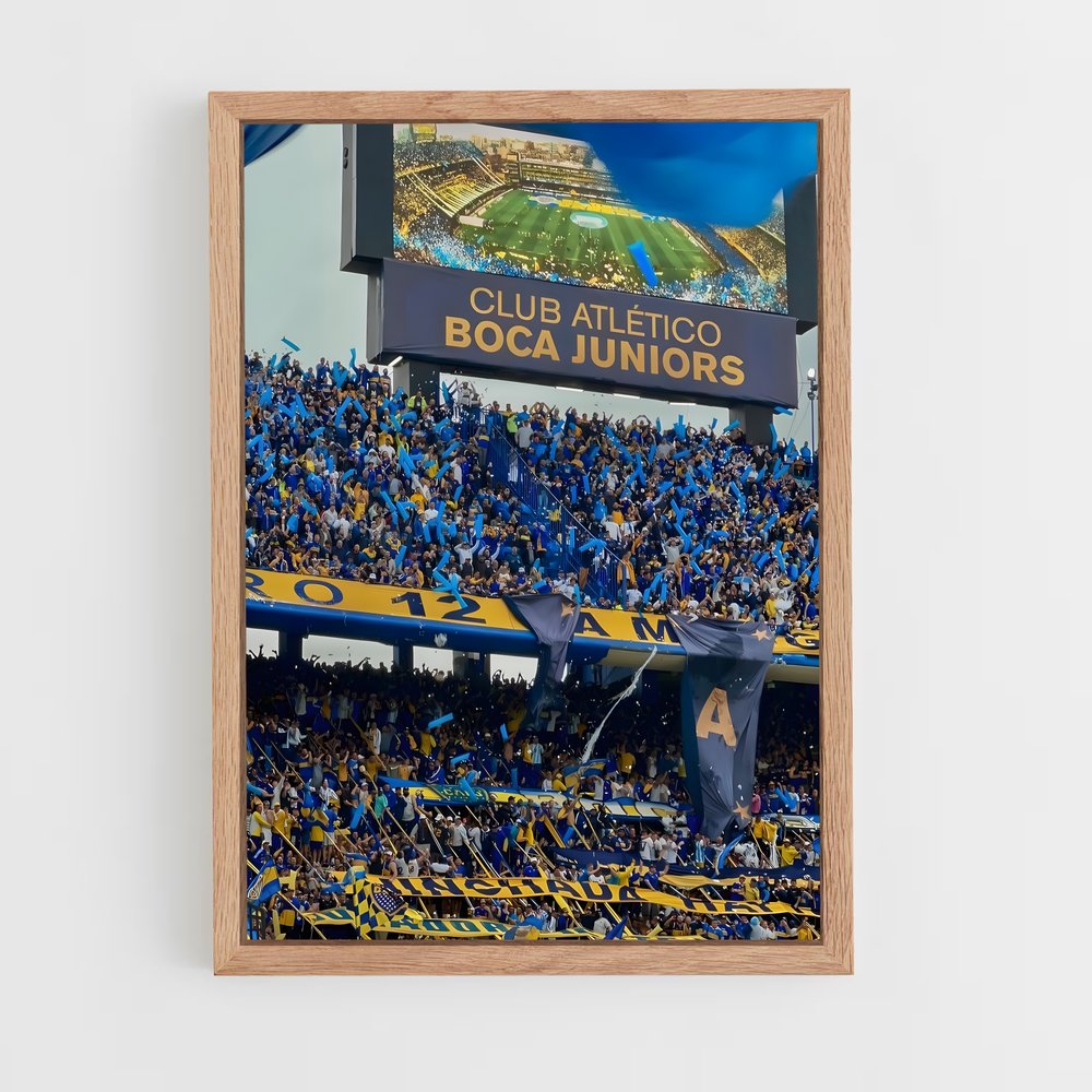 ap-club atletico boca juniors-11 cadre Bois clair