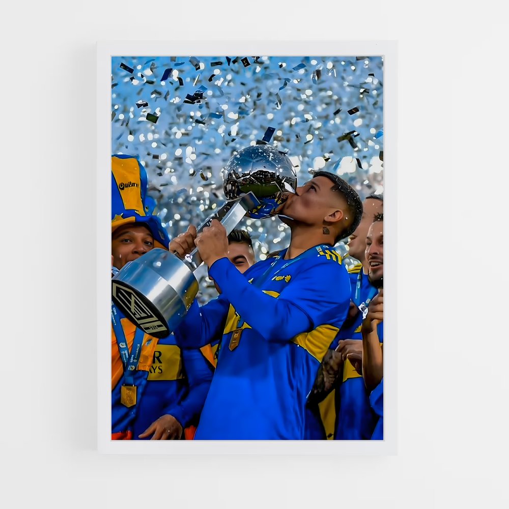 ap-club atletico boca juniors-9 cadre Blanc