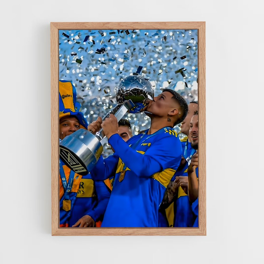 ap-club atletico boca juniors-9 cadre Bois clair