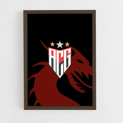 ap-club atletico goianiense-4 cadre Bois foncé