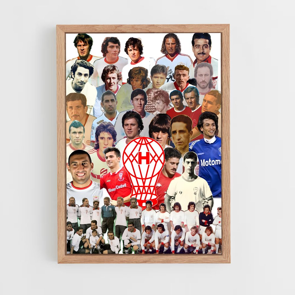 ap-club atletico huracan-2 cadre Bois clair