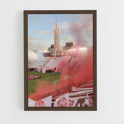 ap-club atletico huracan-8 cadre Bois foncé