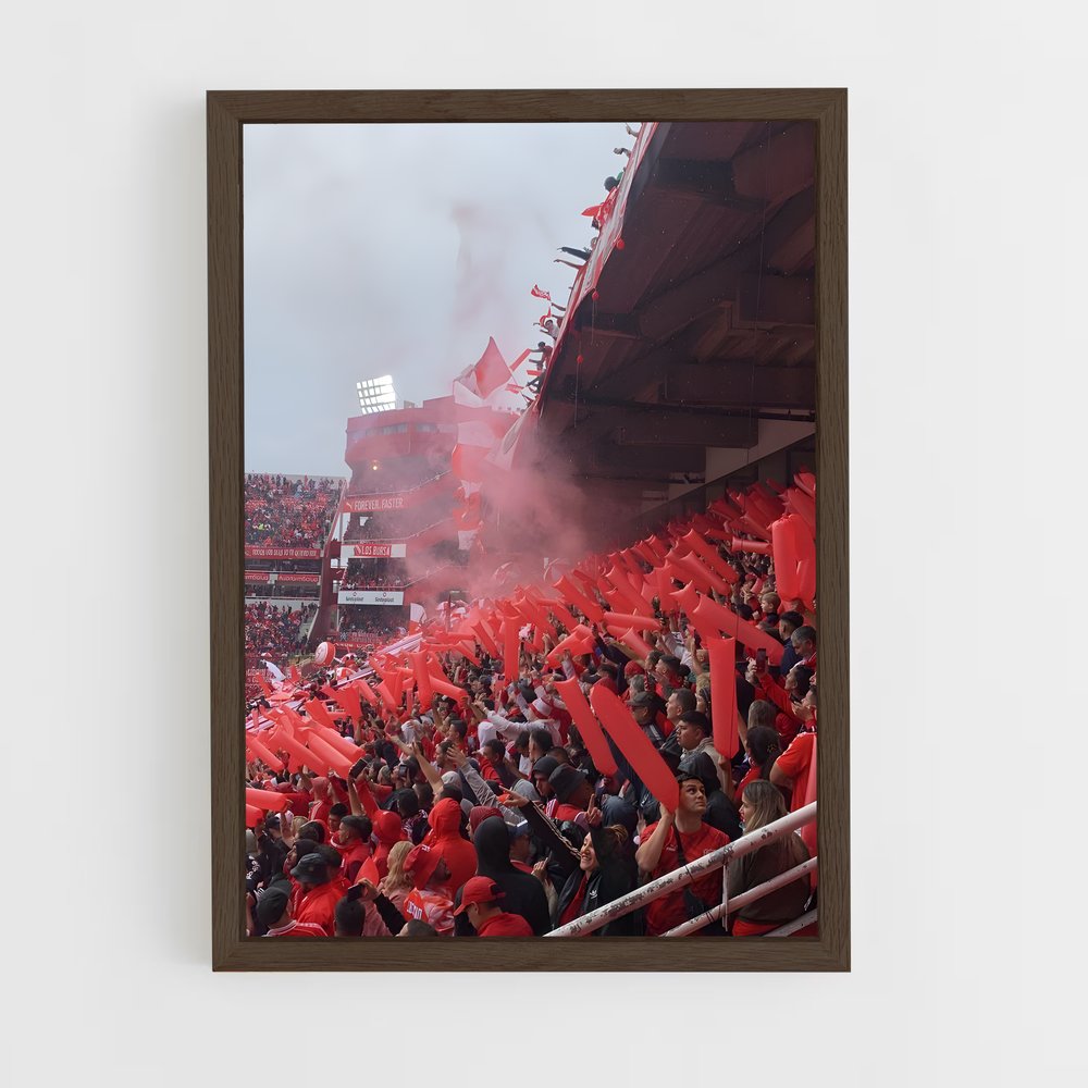 ap-club atletico independiente-11 cadre Bois foncé