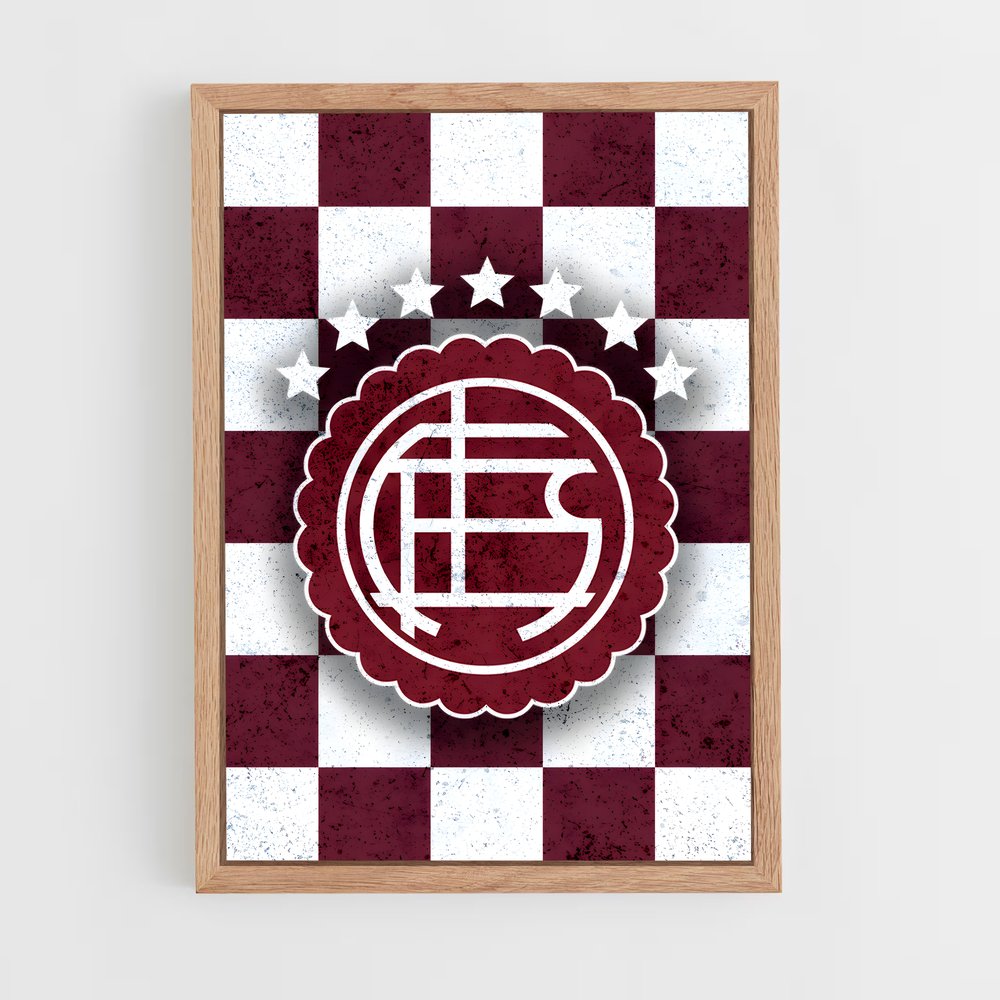 ap-club atletico lanus-10 cadre Bois clair