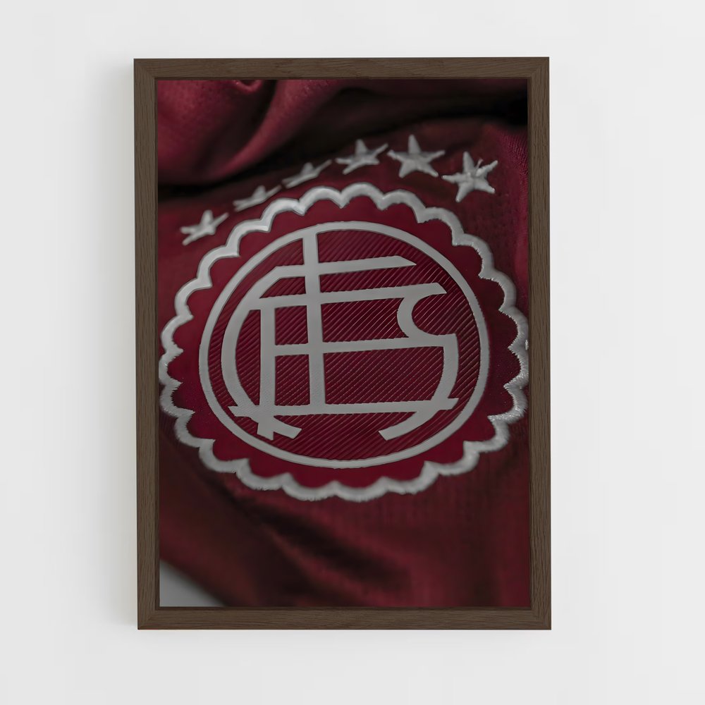 ap-club atletico lanus-6 cadre Bois foncé