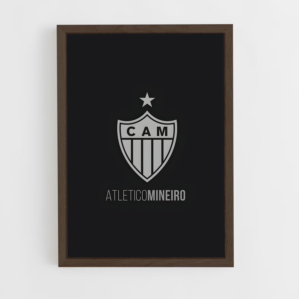 ap-club atletico mineiro-2 cadre Bois foncé
