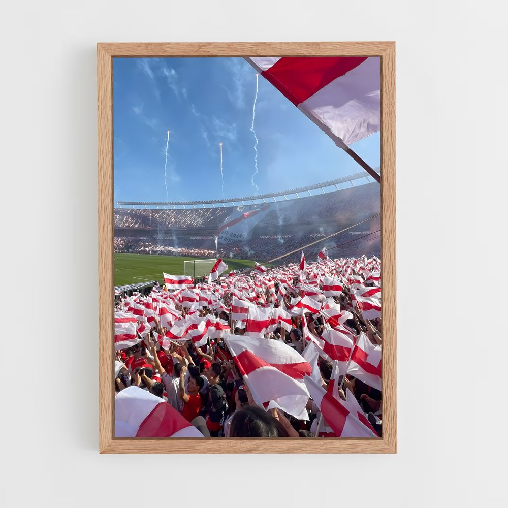 ap-club atletico river plate-15 cadre Bois clair
