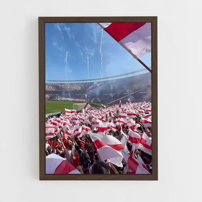 ap-club atletico river plate-15 cadre Bois foncé