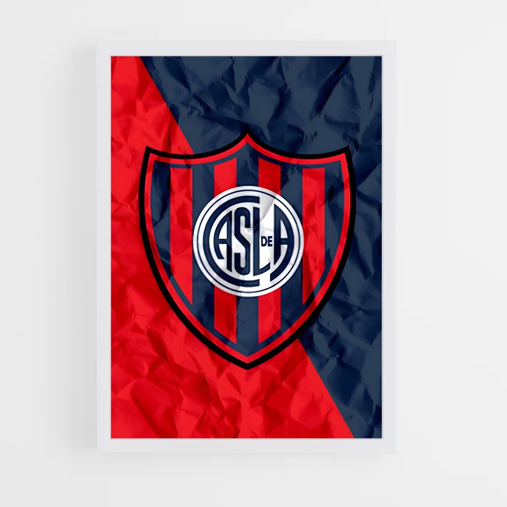 ap-club atletico san lorenzo-5 cadre Blanc