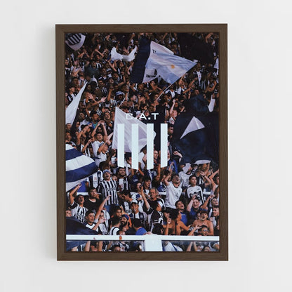 ap-club atletico talleres-12 cadre Bois foncé
