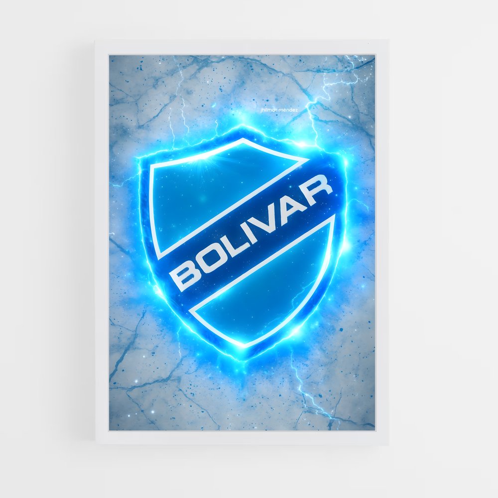 ap-club bolivar-2 cadre Blanc