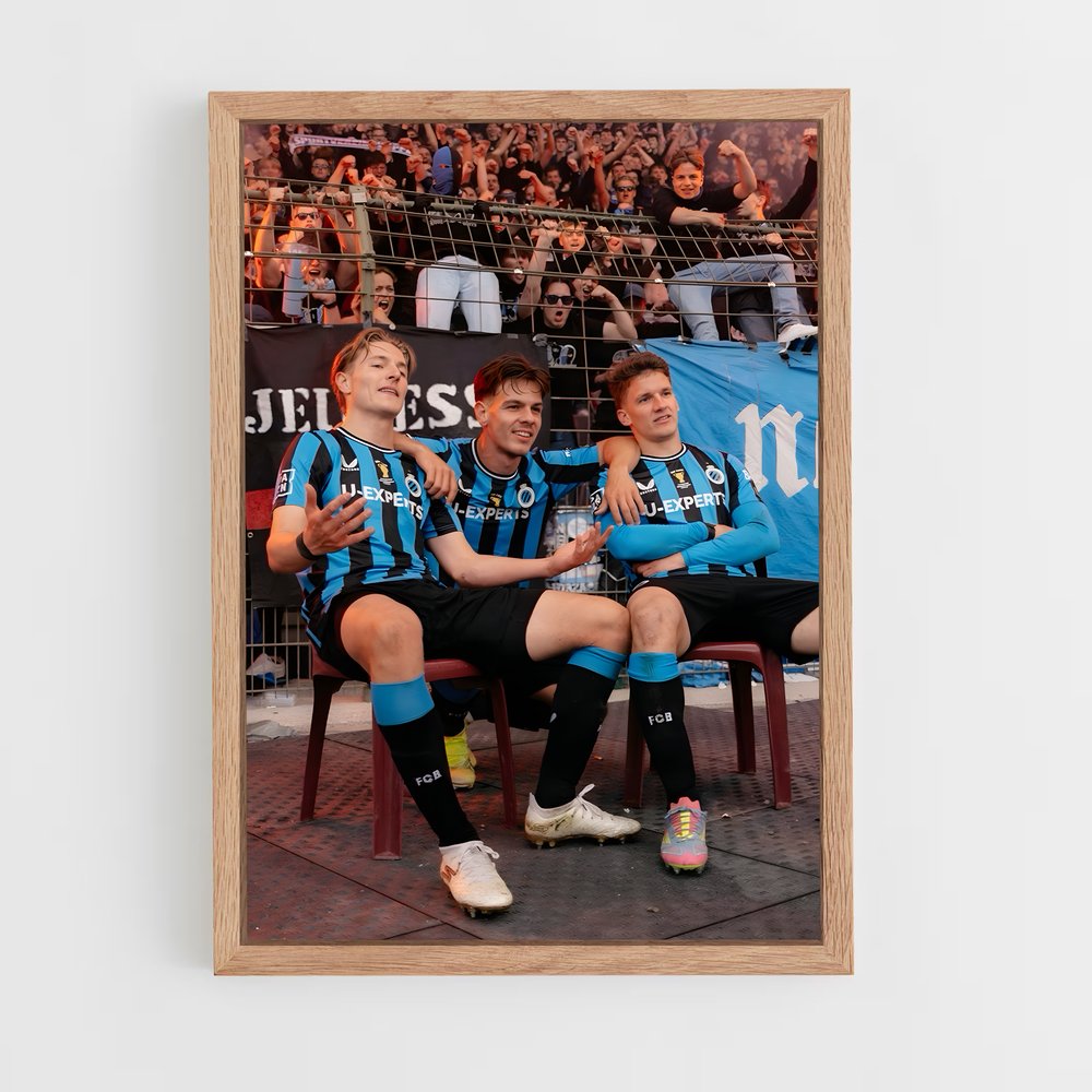 ap-club brugge kv-2 cadre Bois clair