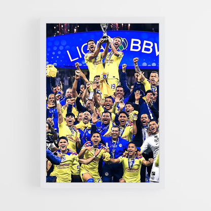ap-club de futbol america-9 cadre Blanc