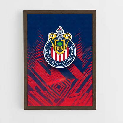 ap-club deportivo guadalajara-7 cadre Bois foncé