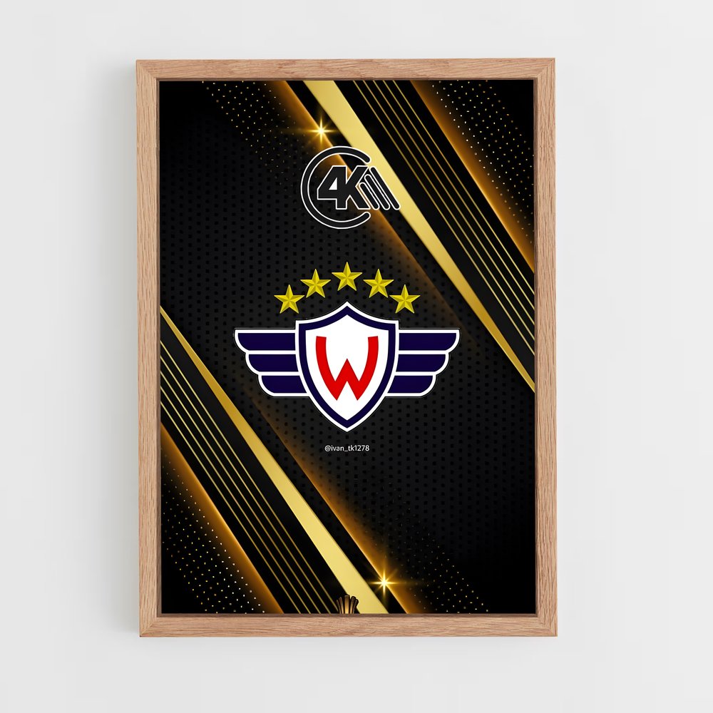 ap-club jorge wilstermann-1 cadre Bois clair