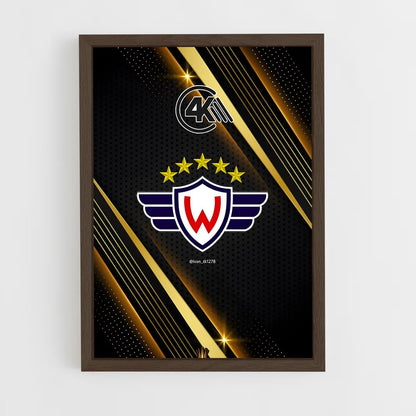 ap-club jorge wilstermann-1 cadre Bois foncé