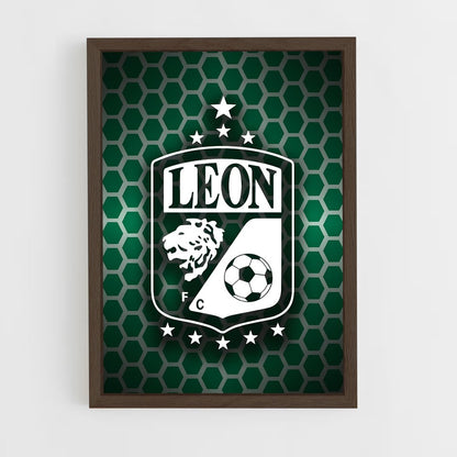 ap-club leon-10 cadre Bois foncé