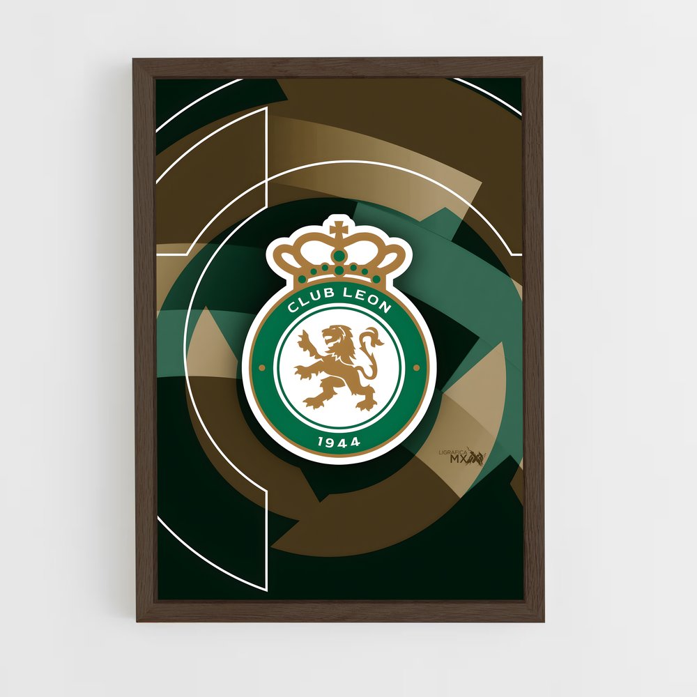 ap-club leon-11 cadre Bois foncé