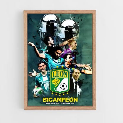 ap-club leon-14 cadre Bois clair