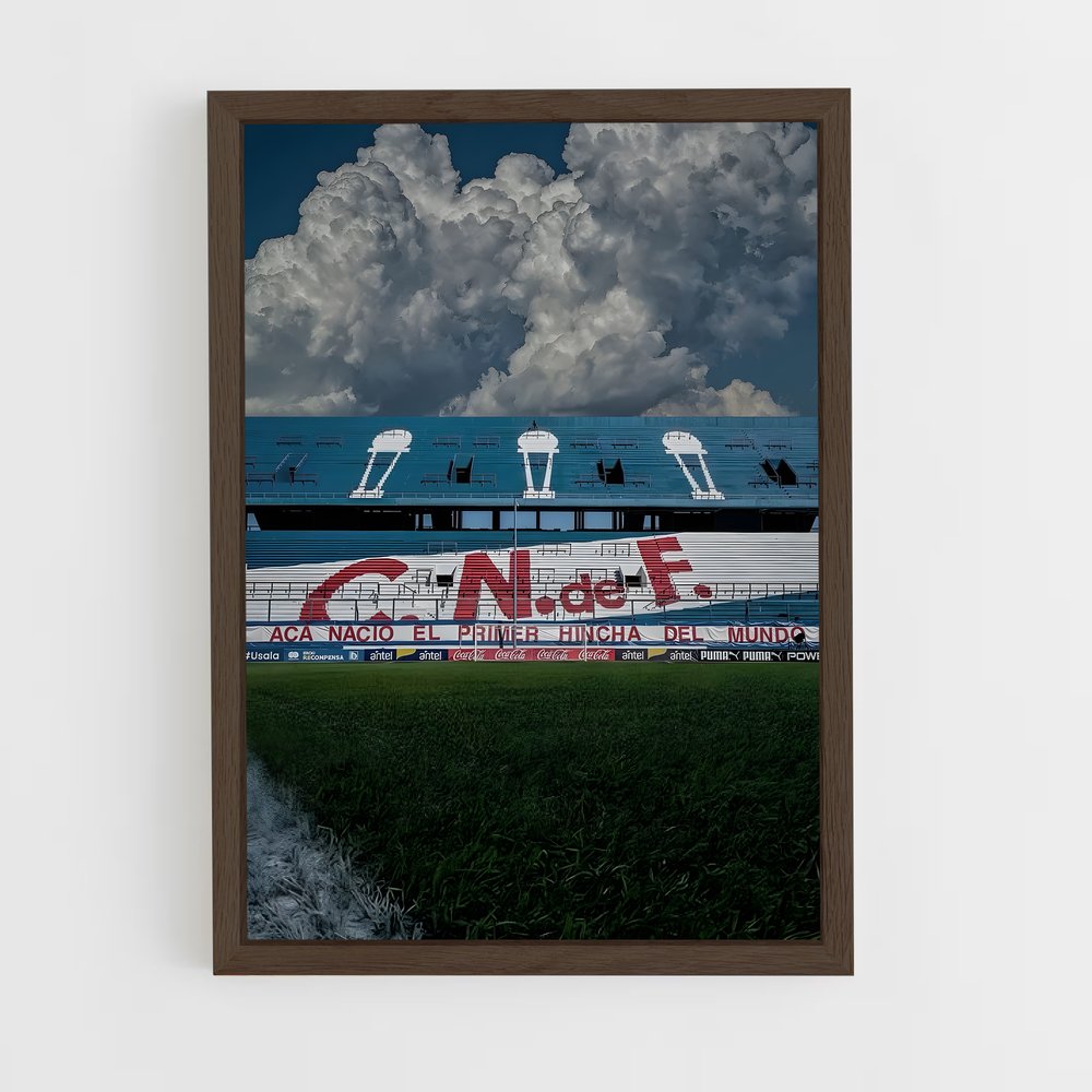 ap-club nacional de football-10 cadre Bois foncé