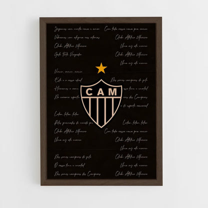 ap-clube atletico mineiro-13 cadre Bois foncé