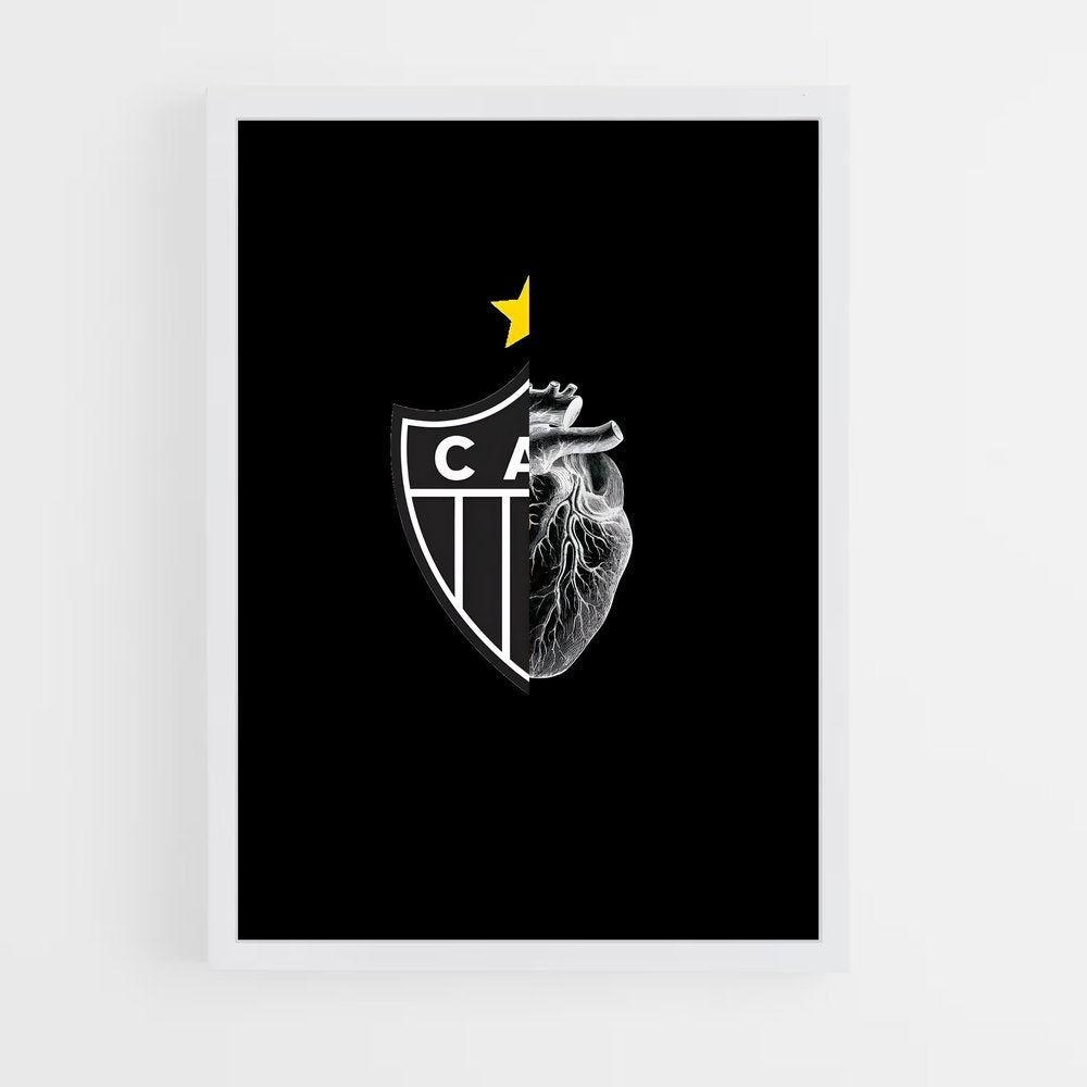 ap-clube atletico mineiro-8 cadre Blanc