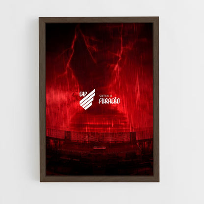 ap-clube atletico paranaense-10 cadre Bois foncé