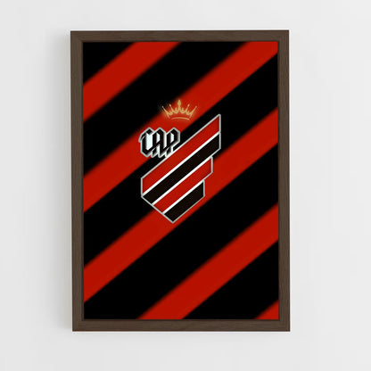 ap-clube atletico paranaense-12 cadre Bois foncé