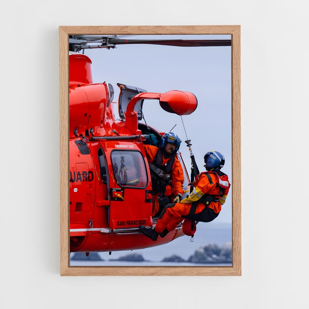 ap-coast guard-1 cadre Bois clair
