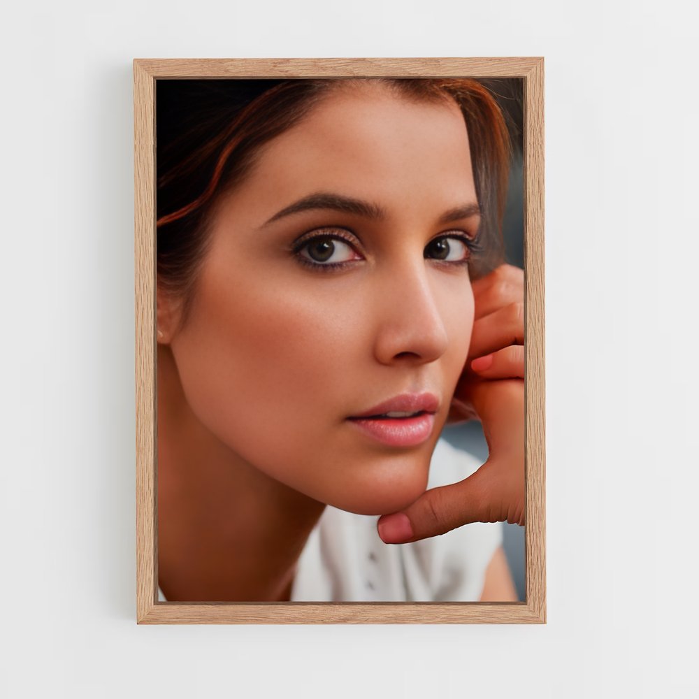 ap-cobie smulders-10 cadre Bois clair
