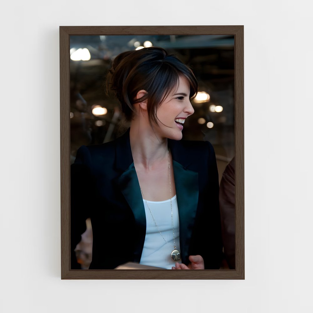 ap-cobie smulders-11 cadre Bois foncé