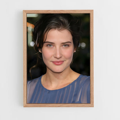 ap-cobie smulders-6 cadre Bois clair