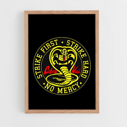 ap-cobra kai-1 cadre Bois clair