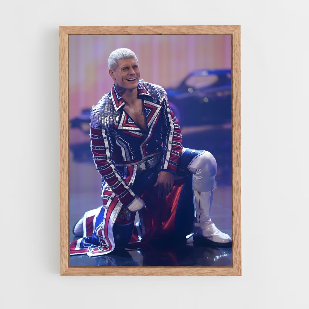 ap-cody rhodes-1 cadre Bois clair
