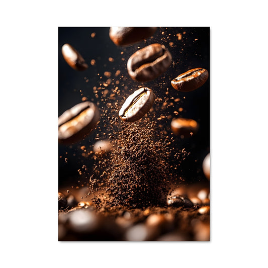 Poster Chute de Café