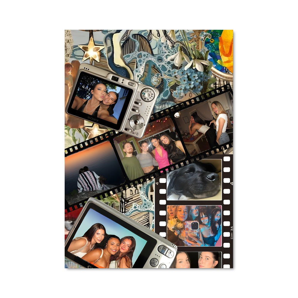Poster Cinéma Collage