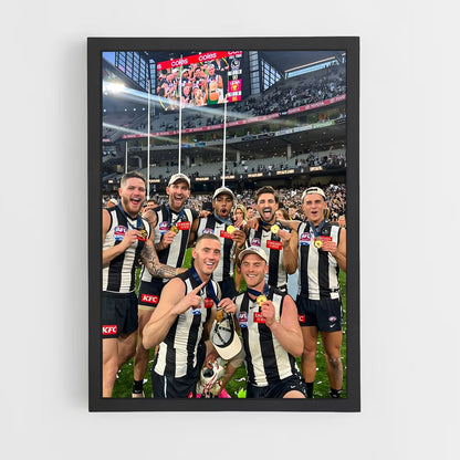 ap-collingwood magpies-2 cadre Noir