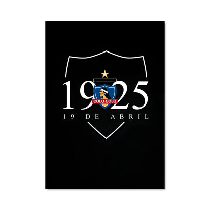Poster Colo Colo 1925