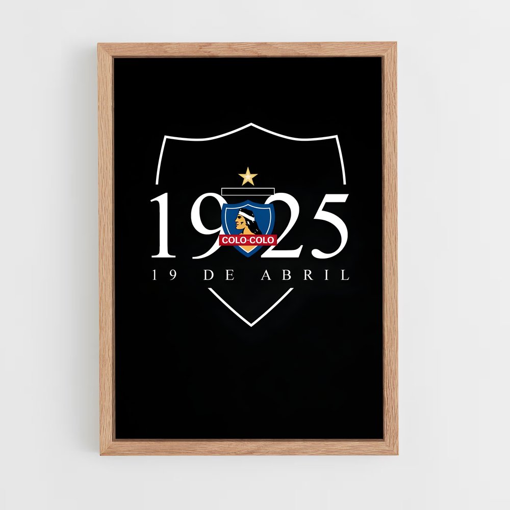 ap-colo colo chile football club-2 cadre Bois clair