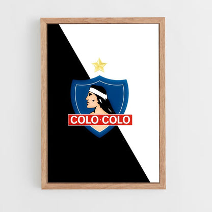 ap-colo colo chile football club-5 cadre Bois clair